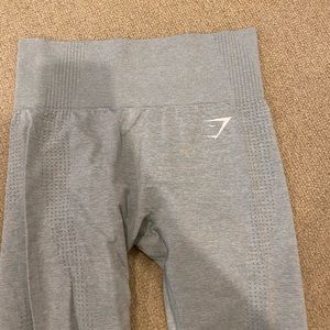 Light Teal Gym Shark Leggings, Barely Worn.